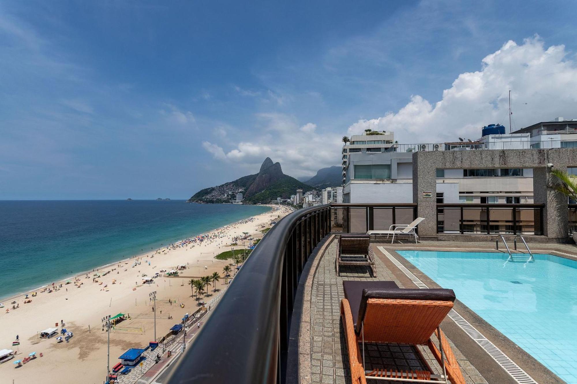 Vista Lateral, Edificio Frente A Praia Рио-де-Жанейро Экстерьер фото