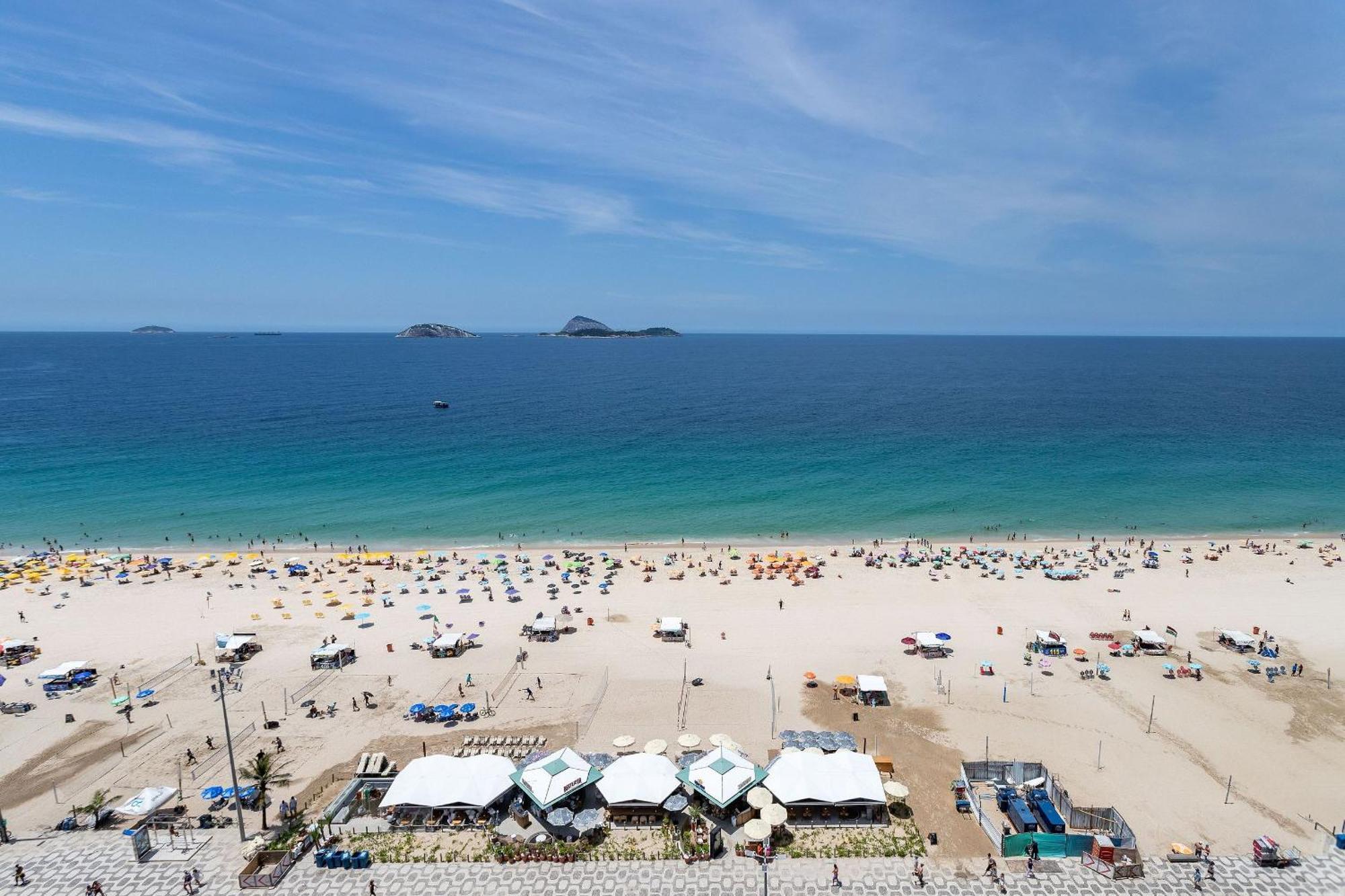 Vista Lateral, Edificio Frente A Praia Рио-де-Жанейро Экстерьер фото