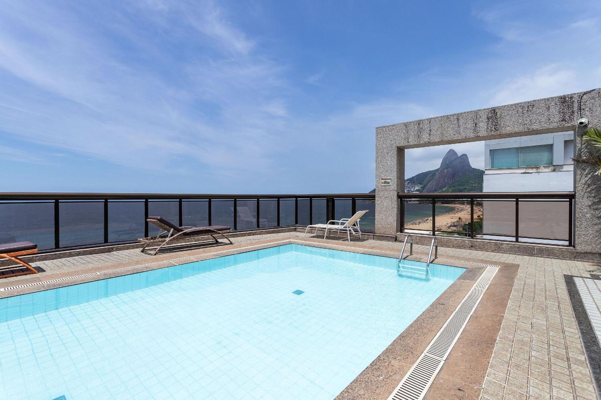 Vista Lateral, Edificio Frente A Praia Рио-де-Жанейро Экстерьер фото
